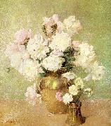 Emil Carlsen Peonies oil painting artist